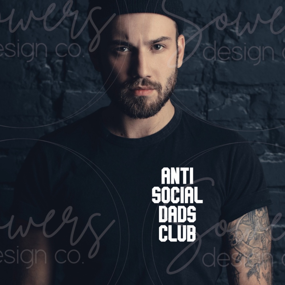 ANTI SOCIAL DADS CLUB Graphic Tee